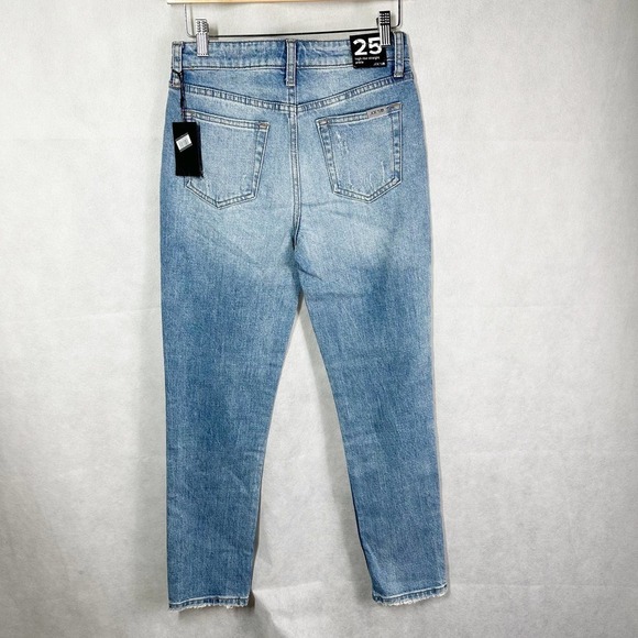 Joe’s Jeans High Rise Straight Ankle Size 25 Blue Denim Jeans - Picture 2 of 12